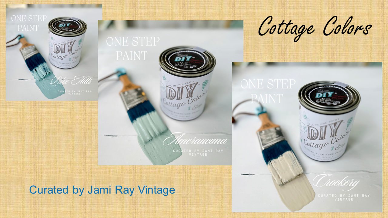 DIY Cottage Colors - Curated by Jami Ray Vintage