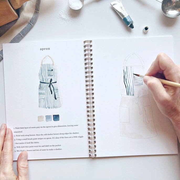 Emily Lex Studio | BAKING Watercolor Workbook