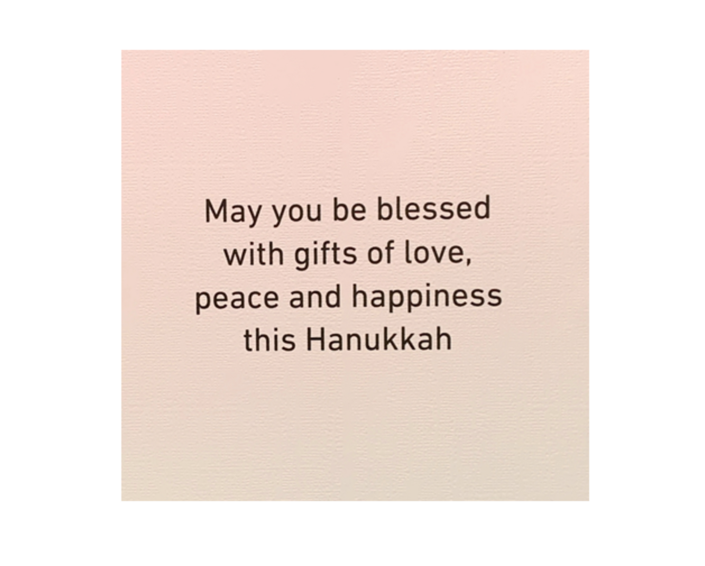 Hannukah Card - Happy Hannukah
