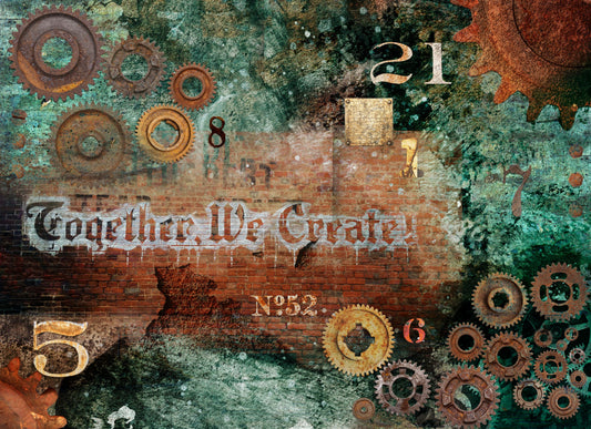 Create Together - Roycycled Decoupage Paper FREE SHIPPING