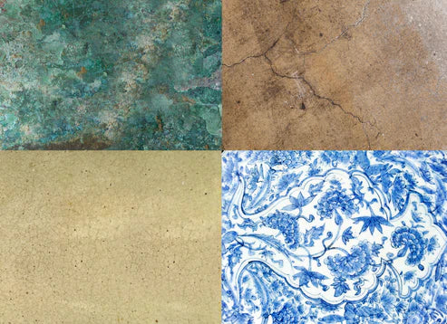 Crockery Textures - Roycycled Decoupage Paper FREE SHIPPING