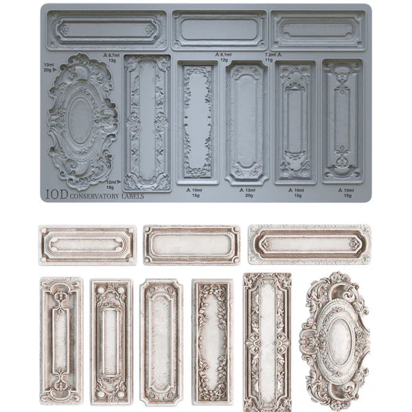 Mould | CONSERVATORY LABELS | IOD Iron Orchid Designs