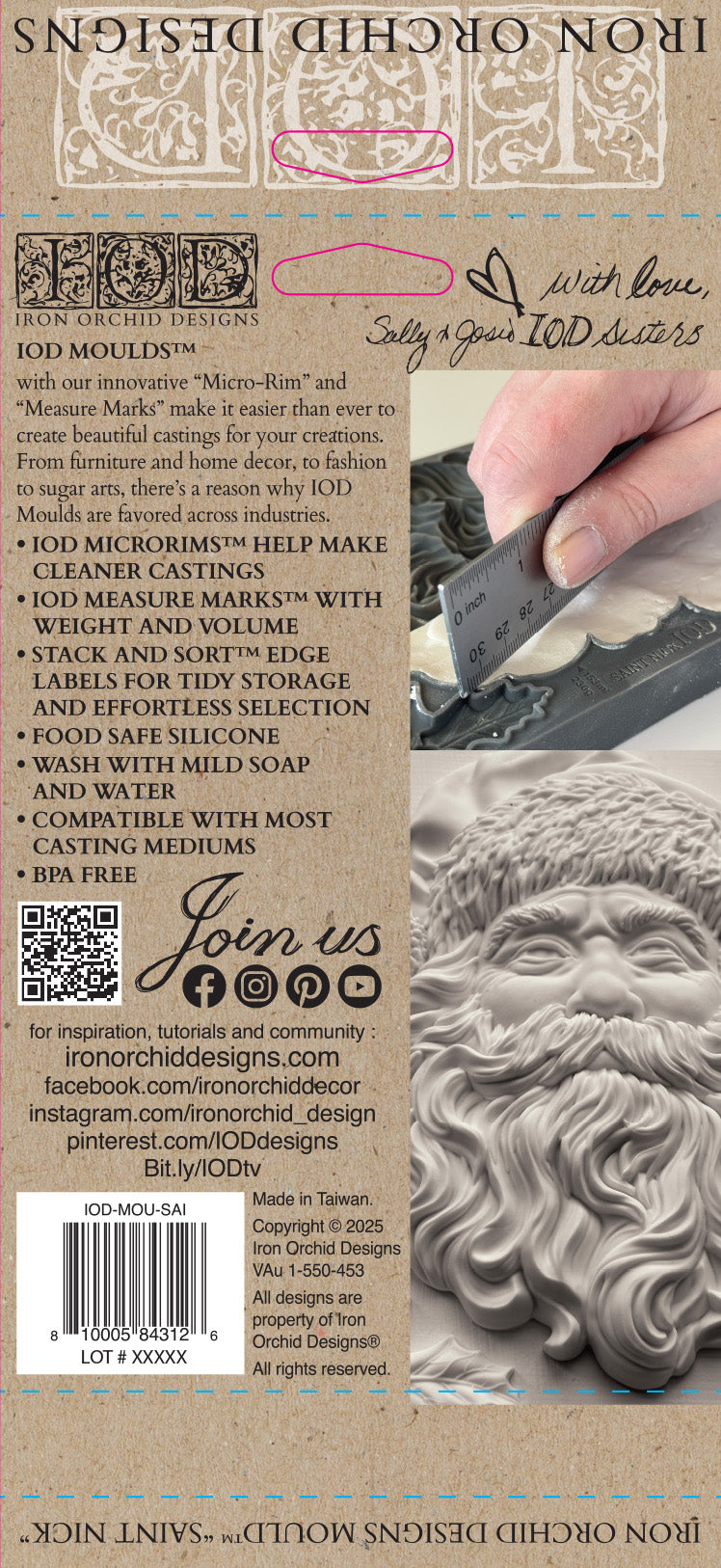 Mould | SAINT NICK | IOD Iron Orchid Designs