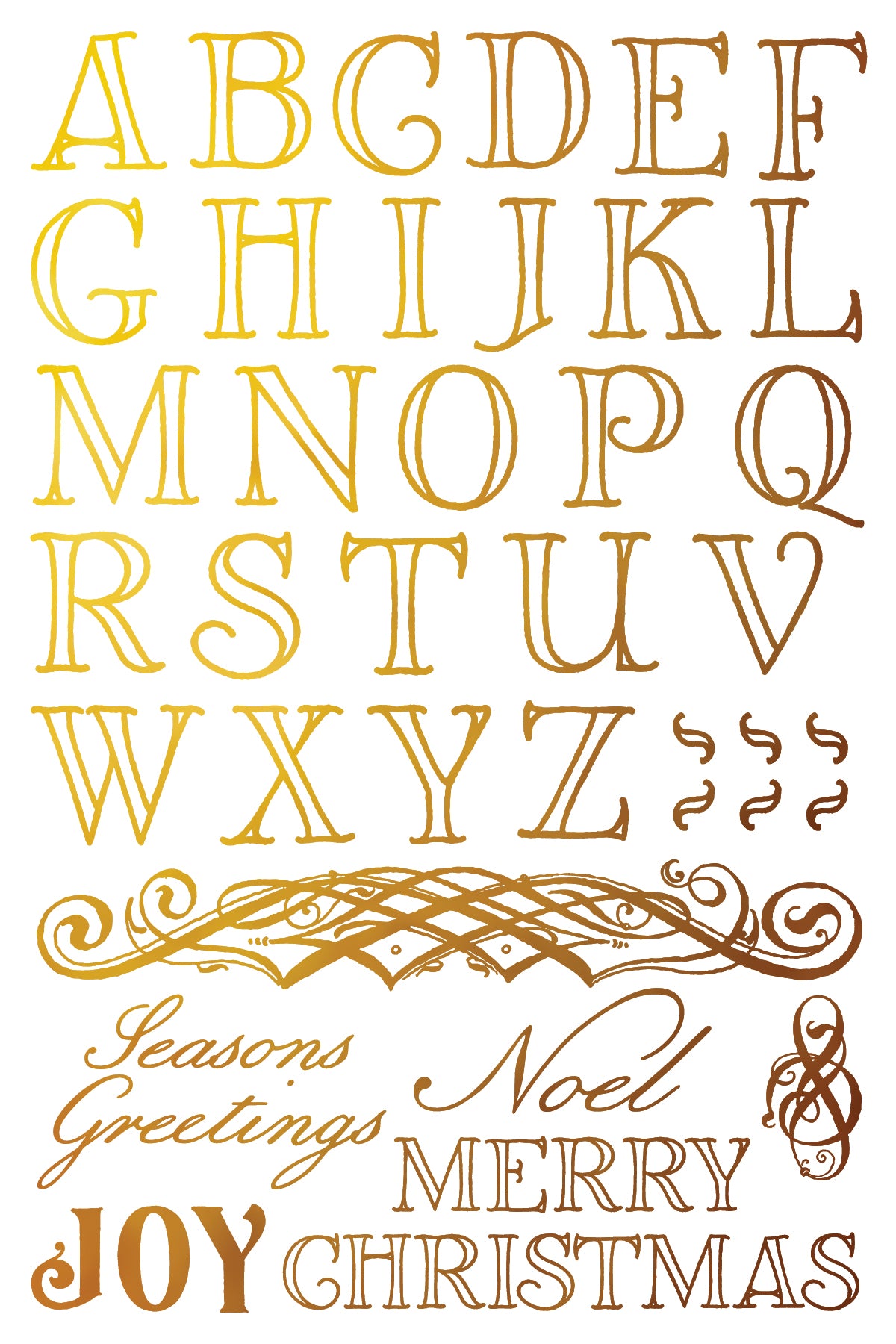 Gilded Transfer | FIGGY & FLOURISH | IOD Iron Orchid Designs