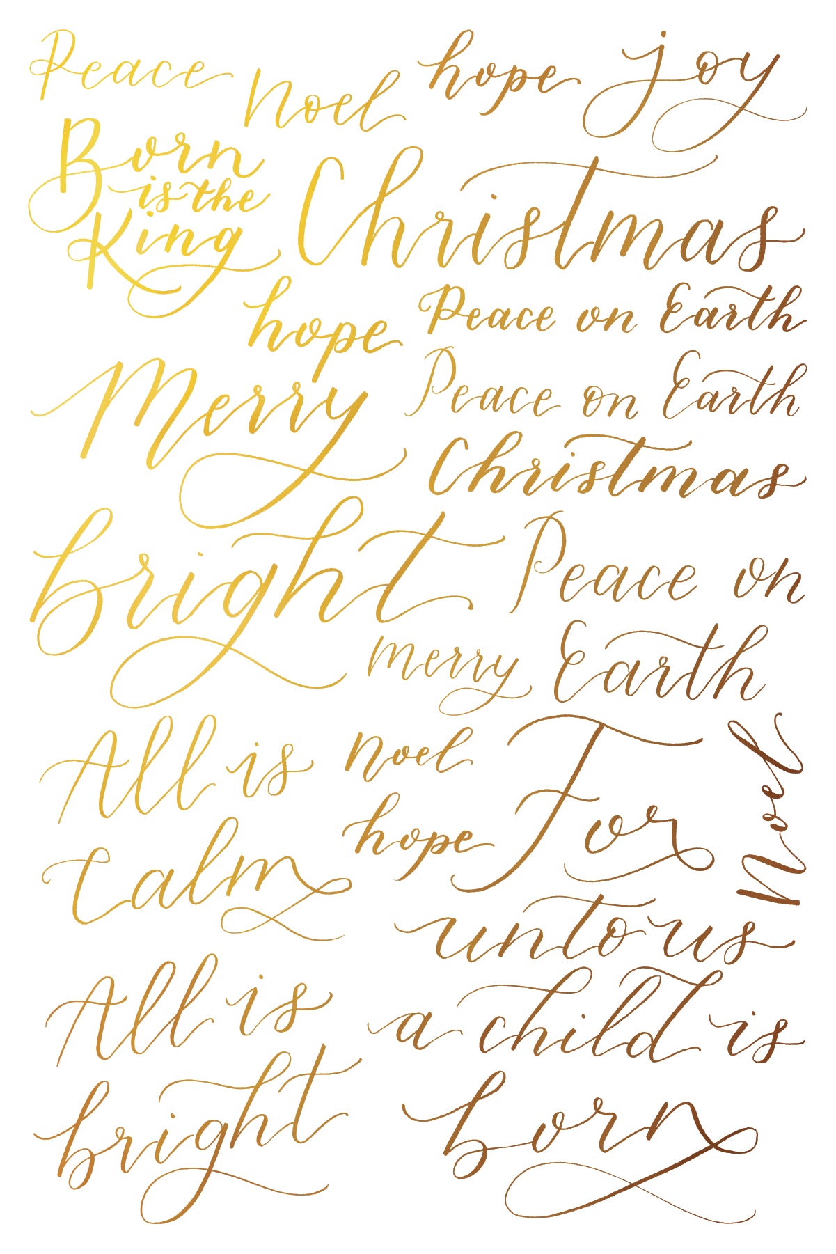 Gilded Transfer | TINSEL | IOD Iron Orchid Designs