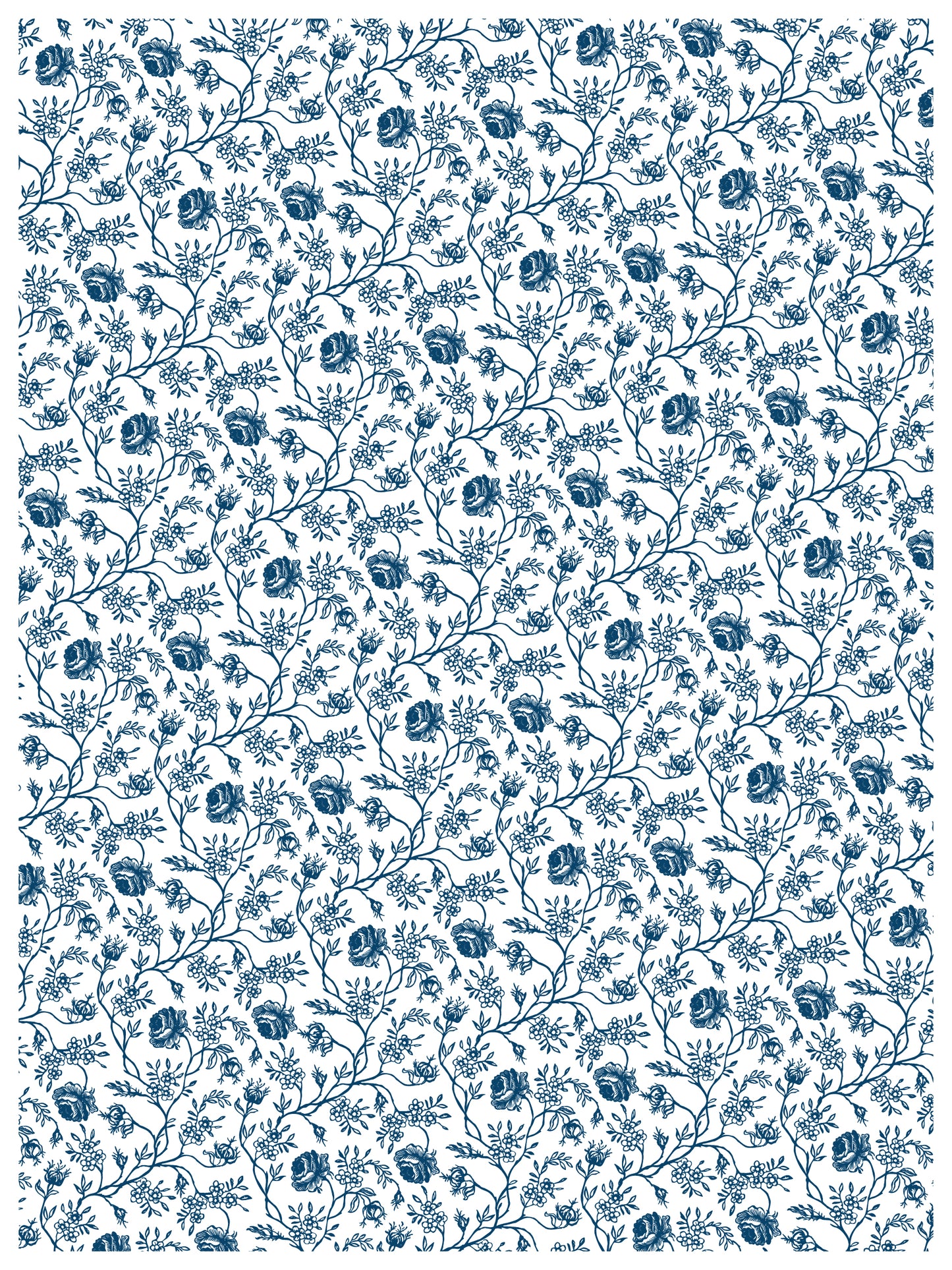 Paint Inlay| DELFT TRADITIONS AZURE | IOD Iron Orchid Designs