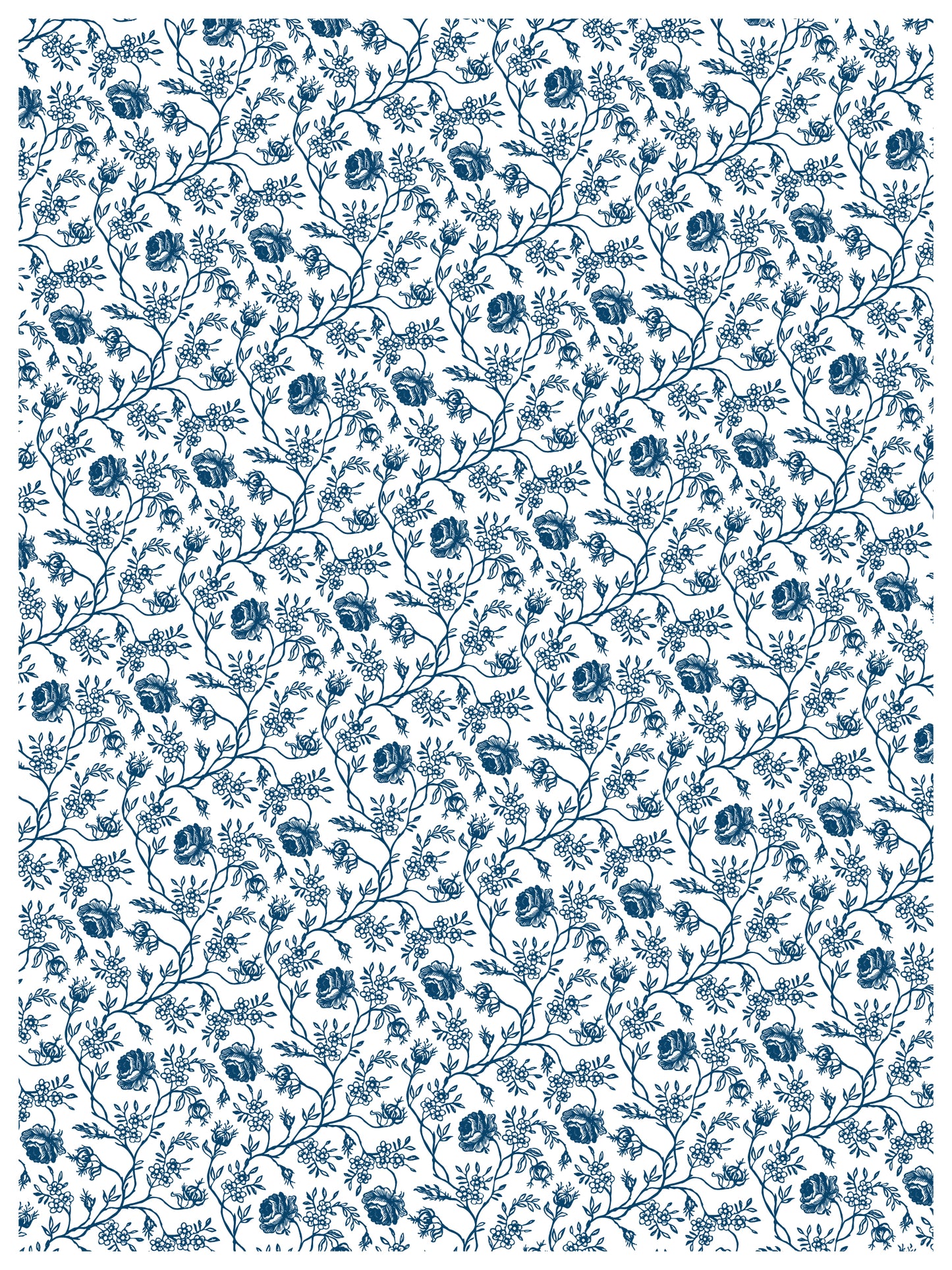 Paint Inlay| DELFT TRADITIONS AZURE | IOD Iron Orchid Designs