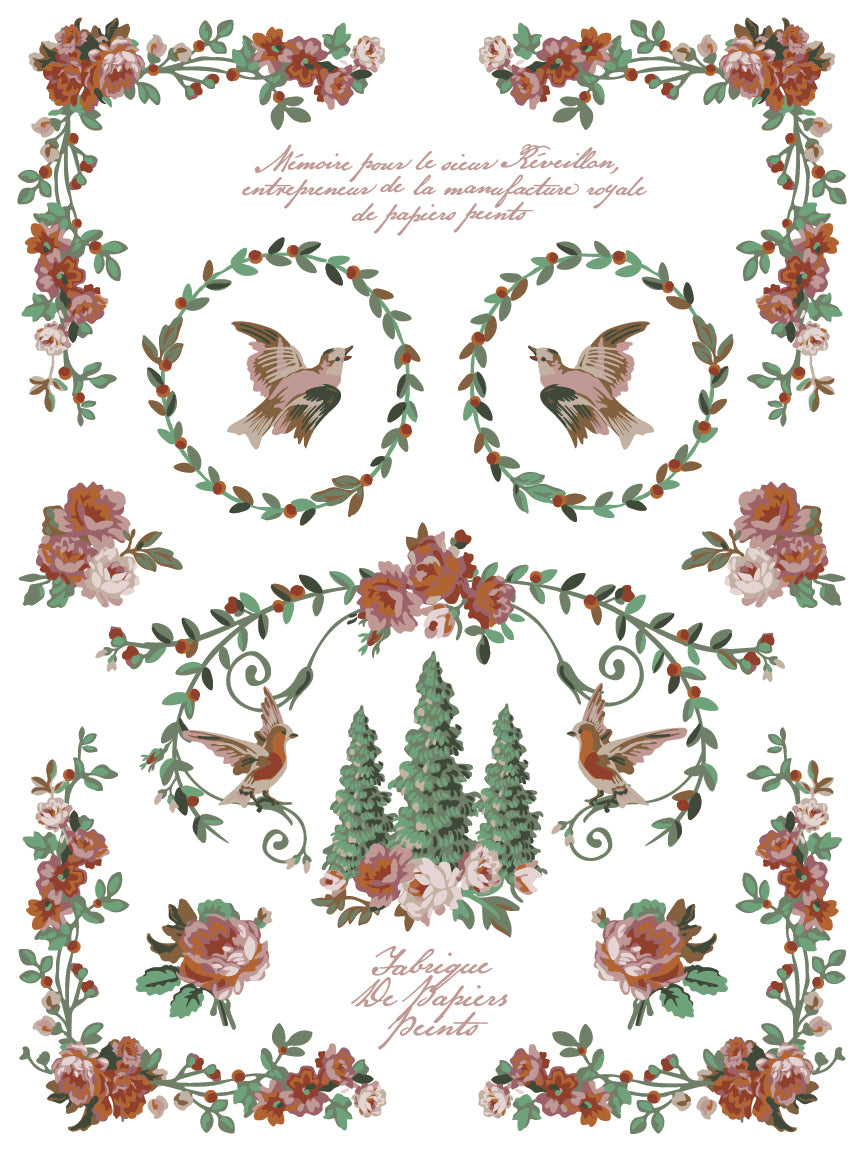 Paint Inlay | LA FOLIE | IOD Iron Orchid Designs