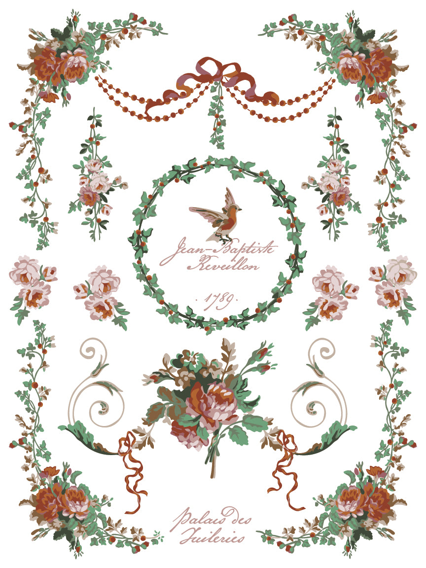 Paint Inlay | LA FOLIE | IOD Iron Orchid Designs