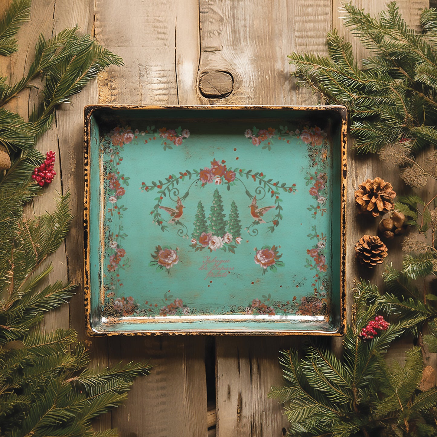 Paint Inlay | LA FOLIE | IOD Iron Orchid Designs