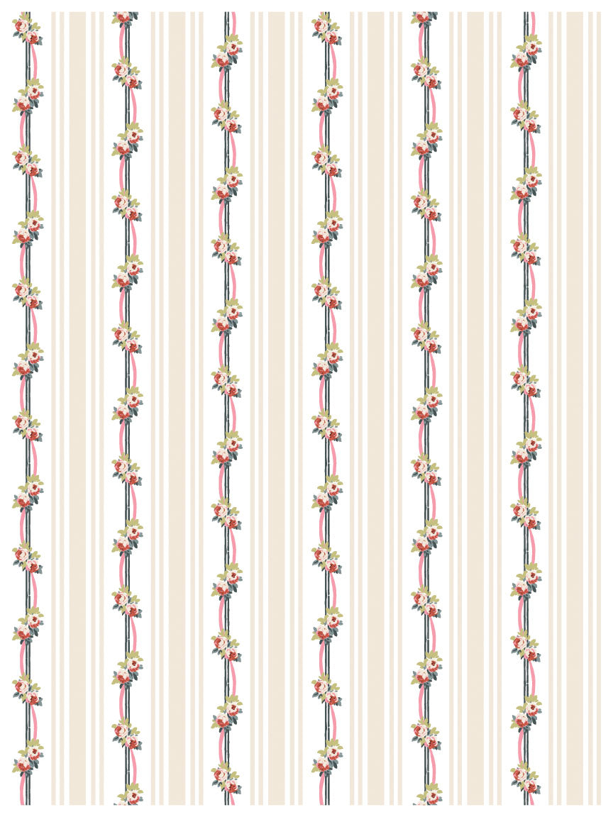 Paint Inlay | LATTICE ROSE | IOD Iron Orchid Designs