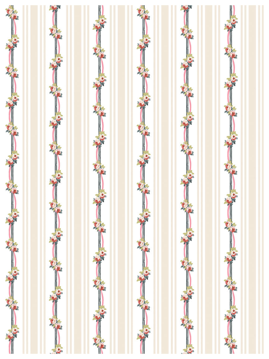Paint Inlay | LATTICE ROSE | IOD Iron Orchid Designs