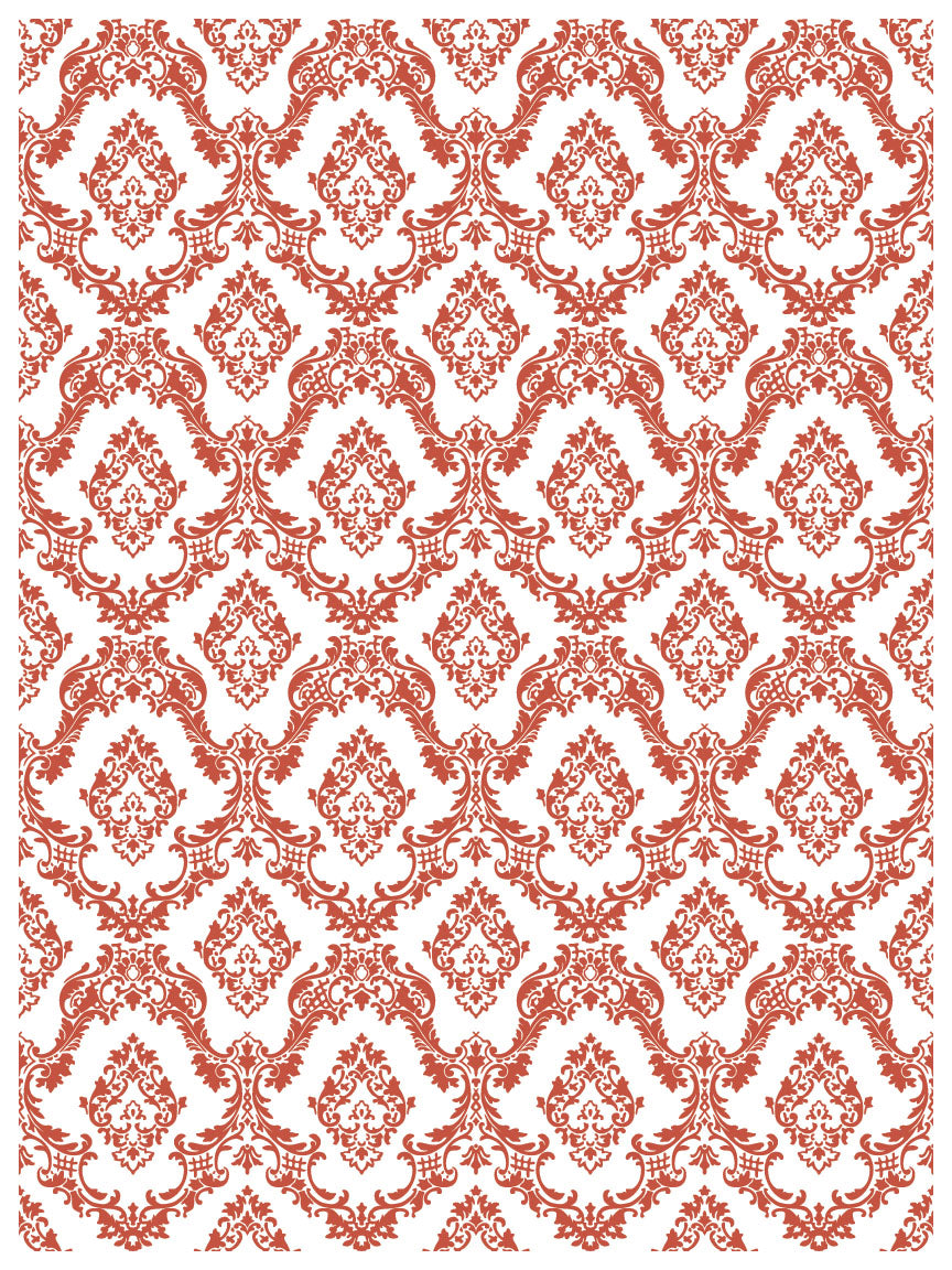 Paint Inlay | LATTICE ROSE | IOD Iron Orchid Designs