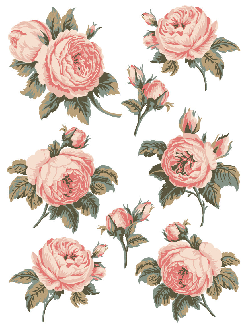 Paint Inlay | SPRING MELODY | IOD Iron Orchid Designs