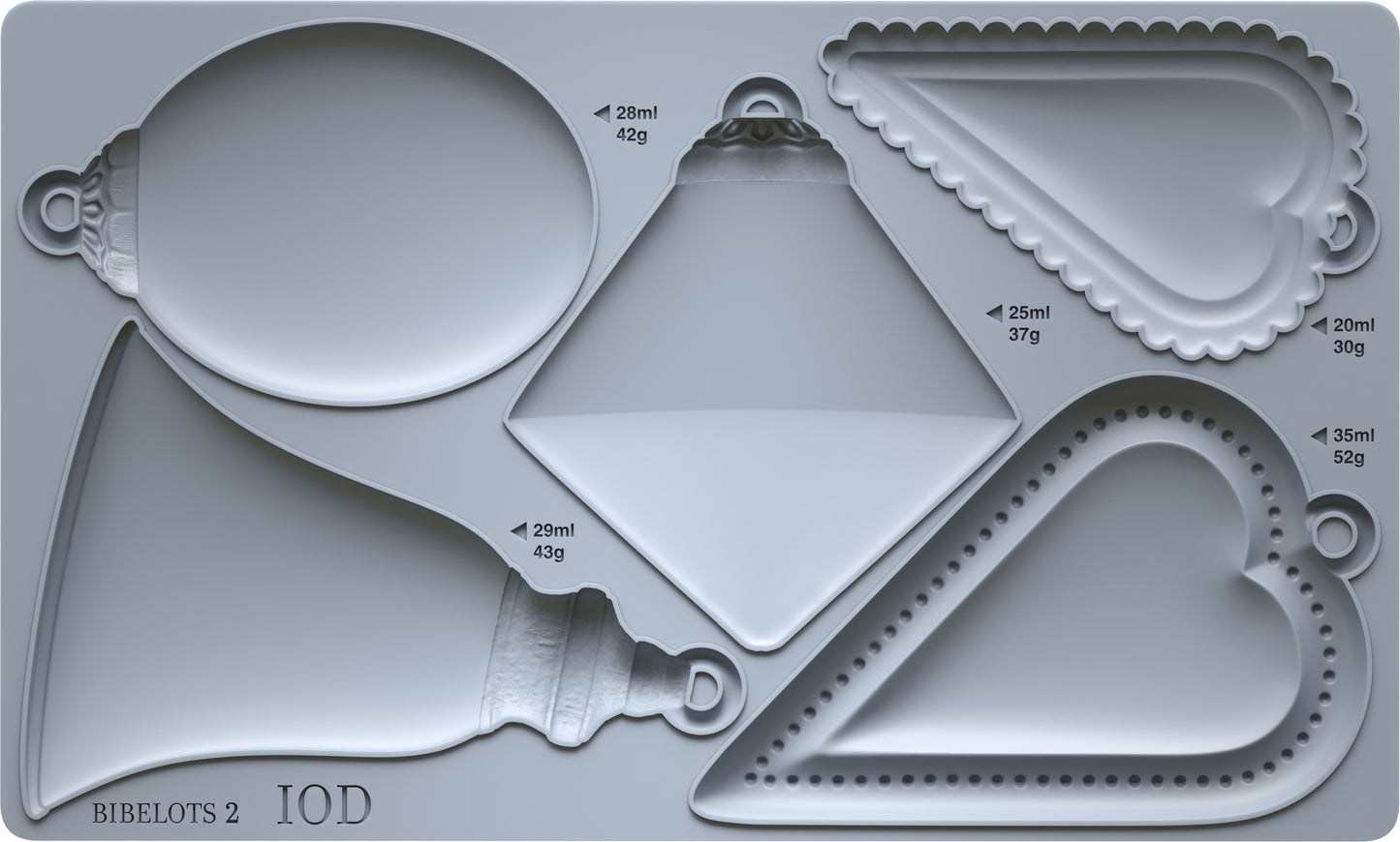 Mould | BIBELOTS 2 | IOD Iron Orchid Designs