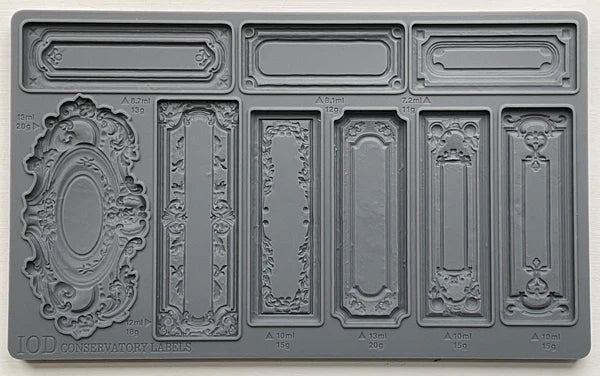 Mould | CONSERVATORY LABELS | IOD Iron Orchid Designs