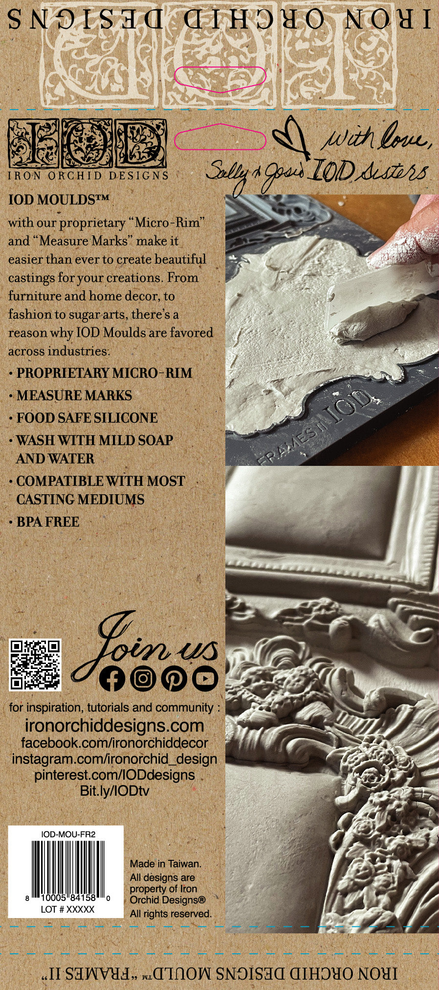 Mould | FRAMES 2 | IOD Iron Orchid Designs