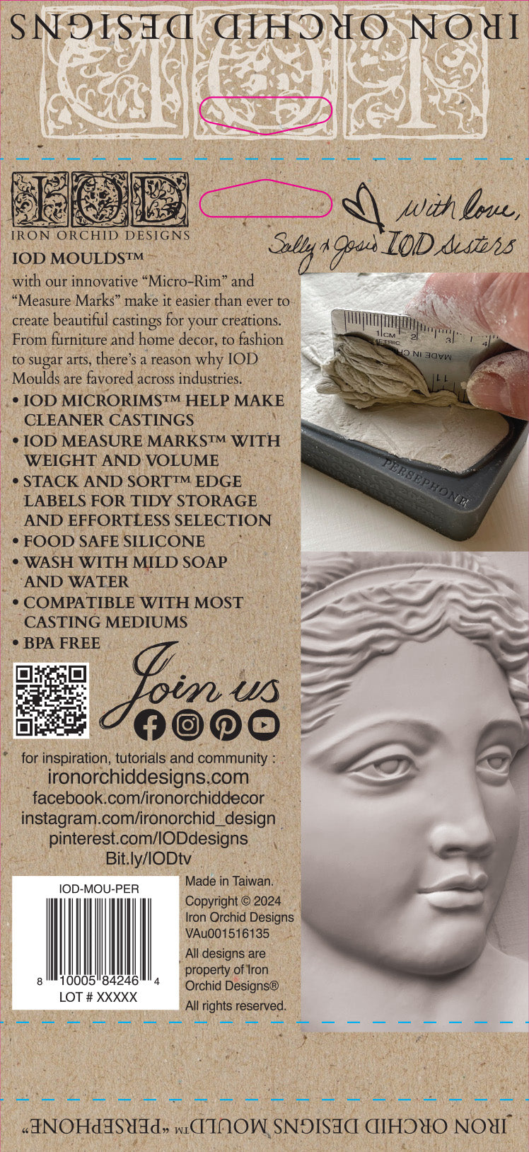 Mould | PERSEPHONE | IOD Iron Orchid Designs