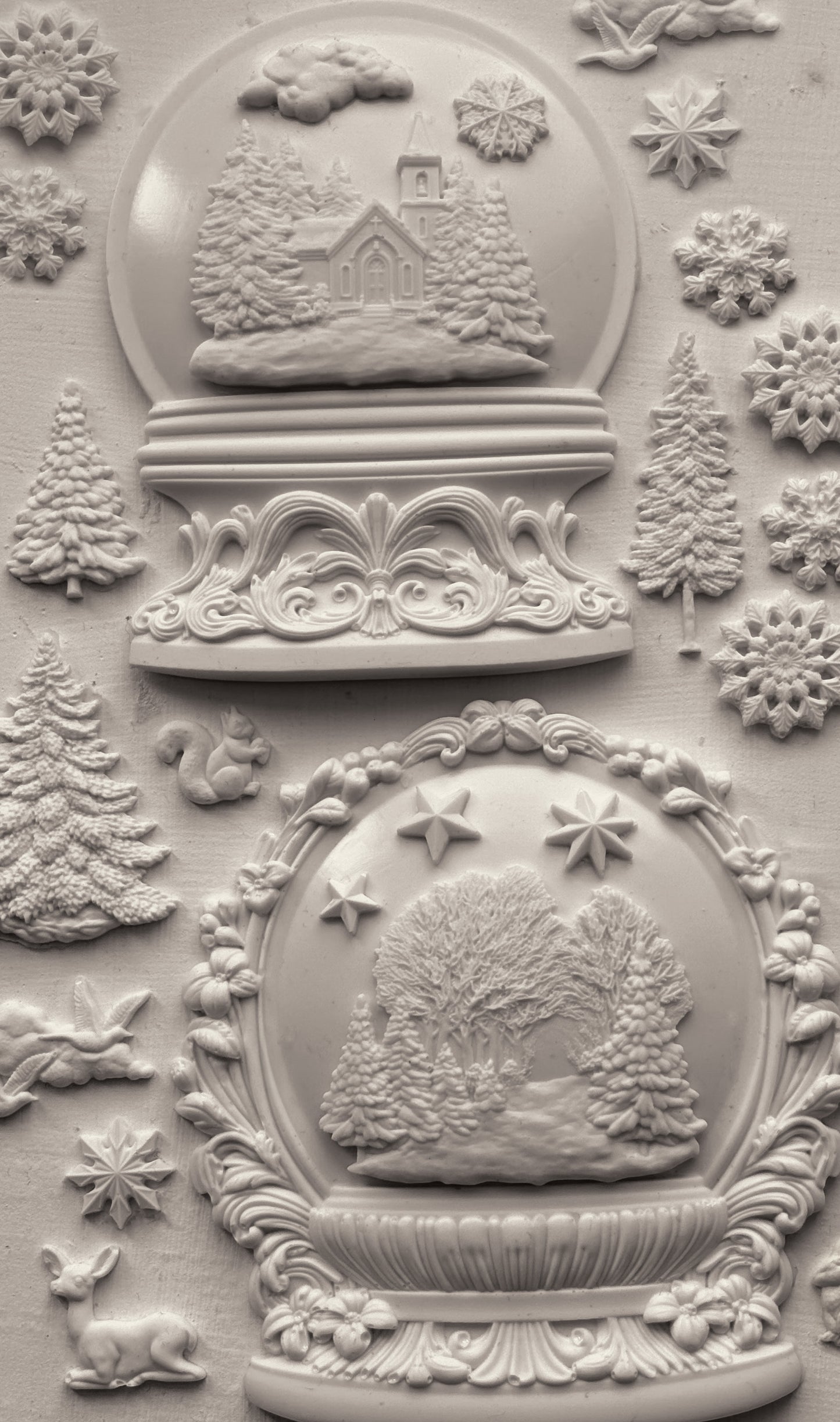 Mould | SNOW GLOBES | IOD Iron Orchid Designs