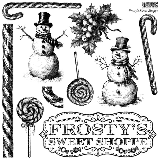 Stamp | FROSTY'S SWEET SHOPPE | IOD Iron Orchid Designs