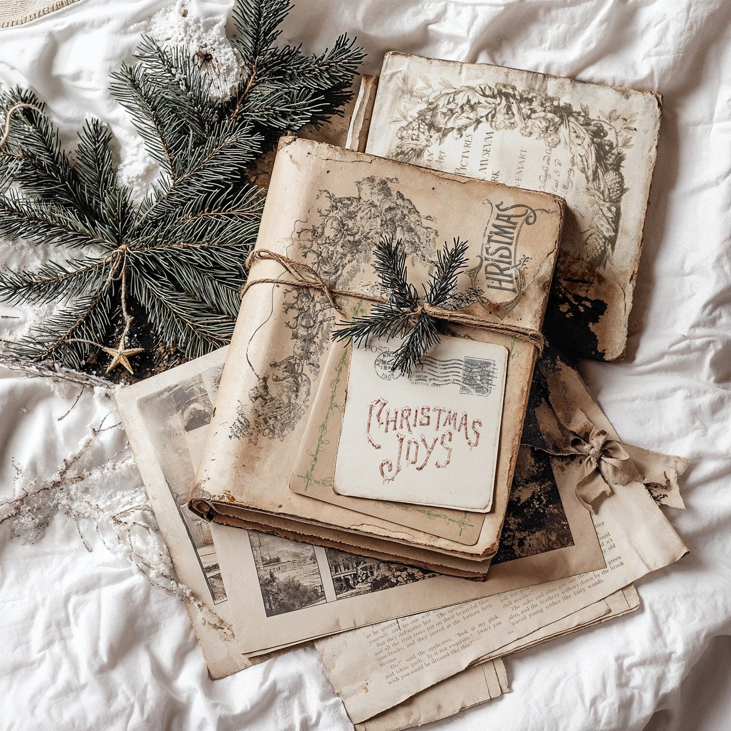 Stamp | CHRISTMAS POST | IOD Iron Orchid Designs