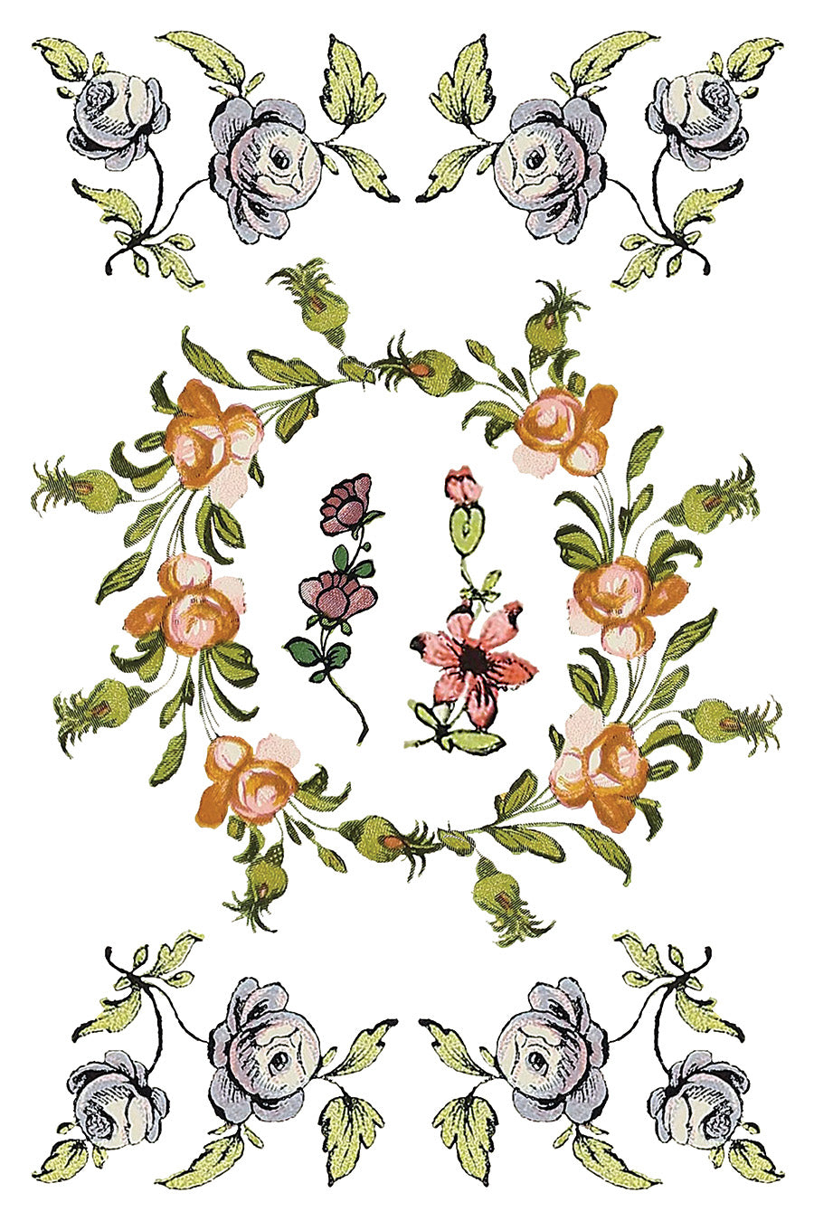 Transfer | FAIRYTALE FLORALS | IOD Iron Orchid Designs
