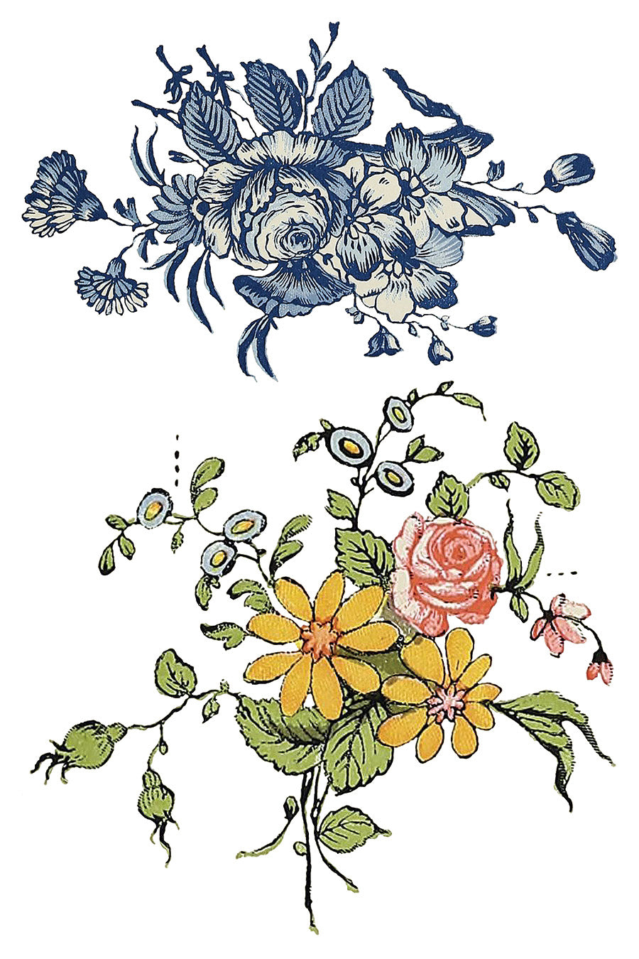 Transfer | FAIRYTALE FLORALS | IOD Iron Orchid Designs