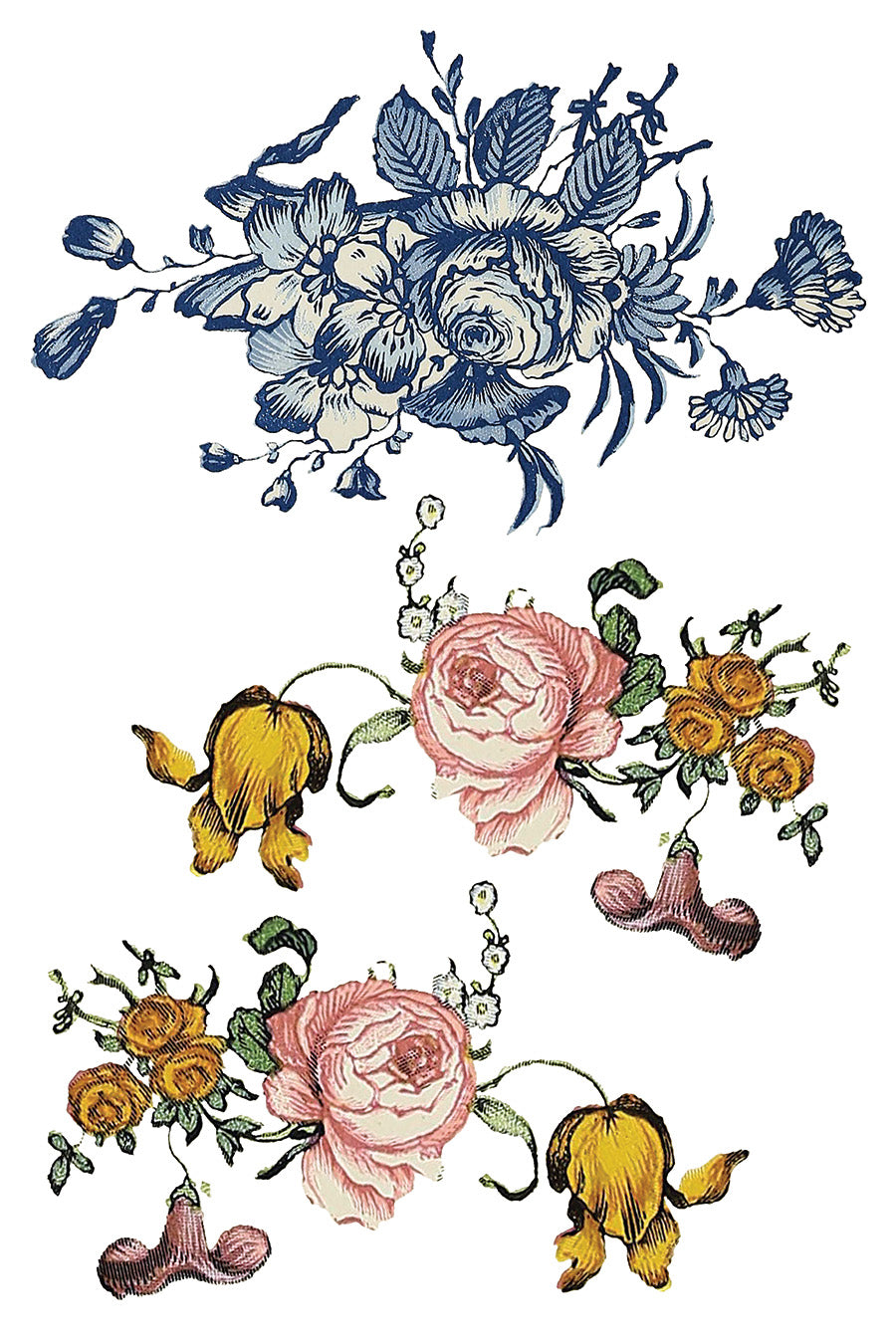 Transfer | FAIRYTALE FLORALS | IOD Iron Orchid Designs