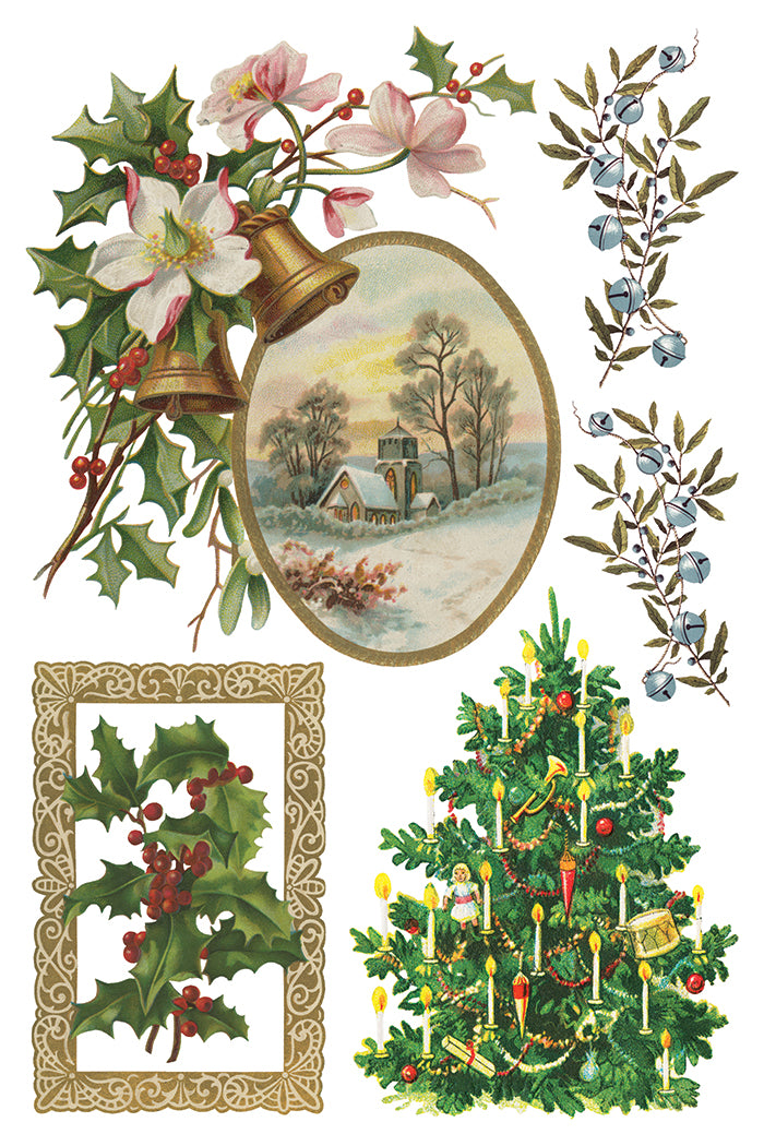 Transfer | CHRISTMAS JOY | IOD Iron Orchid Designs