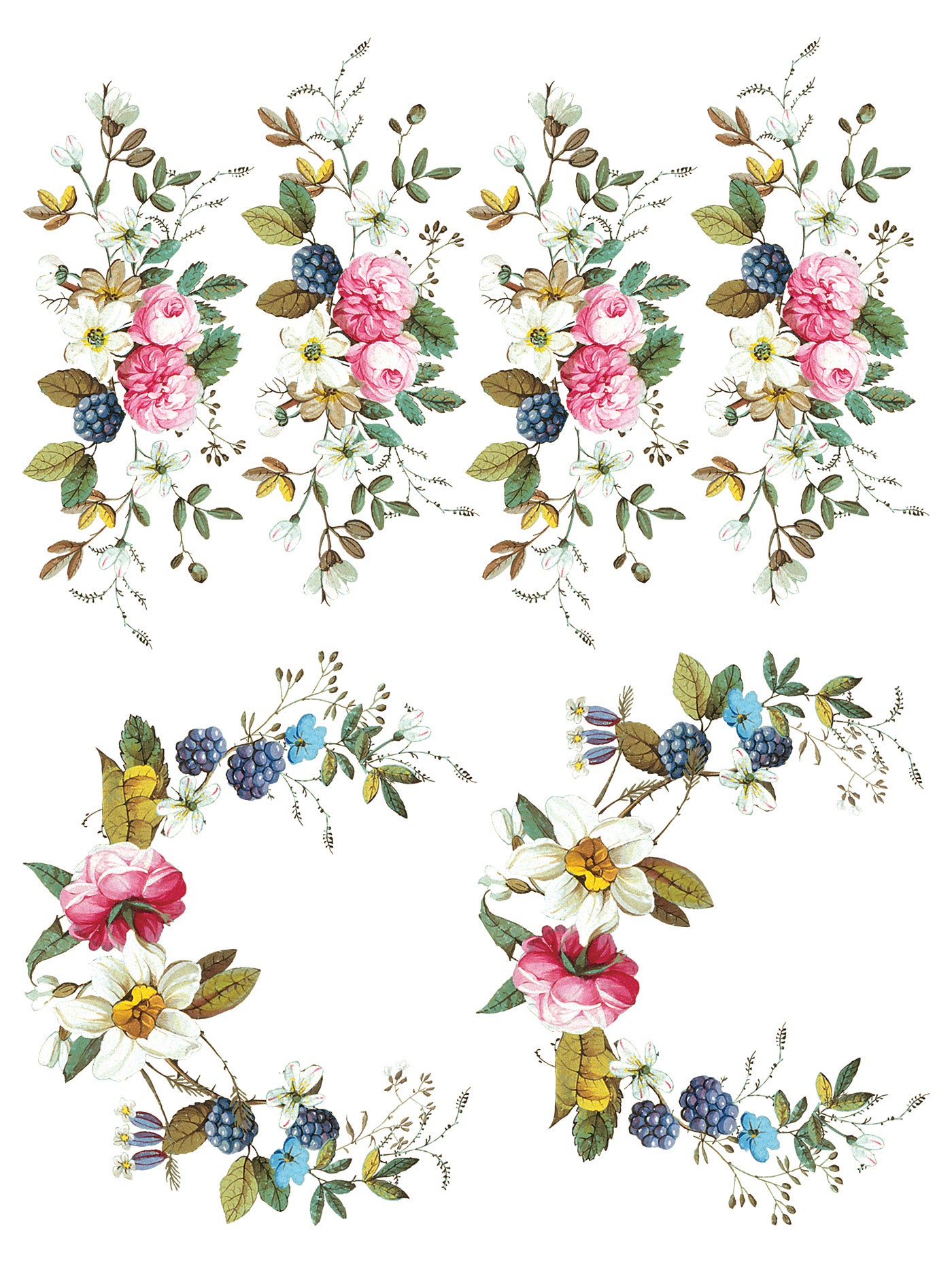 Transfer | LOST GARDEN | IOD Iron Orchid Designs