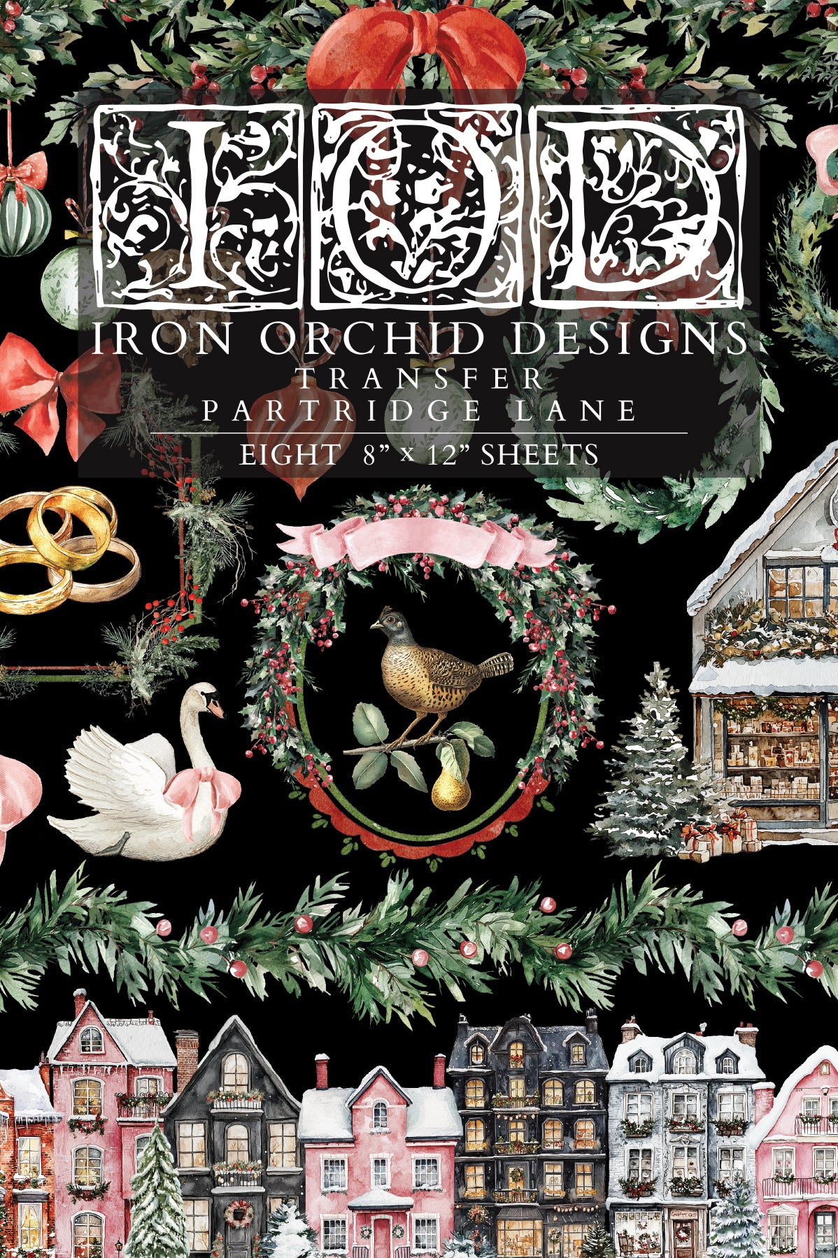 Transfer | PARTRIDGE LANE | IOD Iron Orchid Designs
