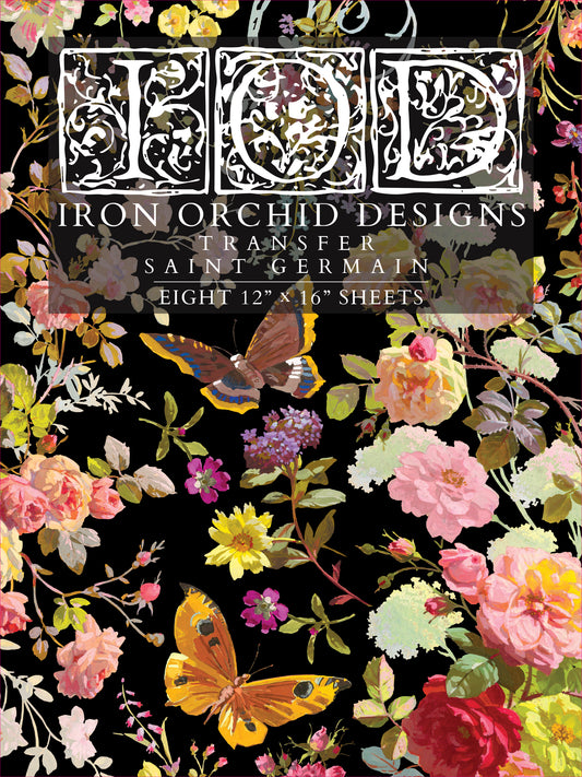 Transfer | SAINT GERMAIN | IOD Iron Orchid Designs