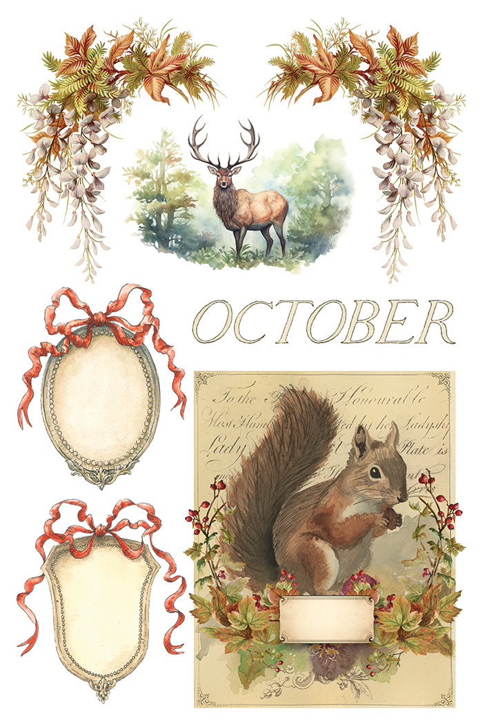 Transfer | SANTA'S HOLLOW | IOD Iron Orchid Designs