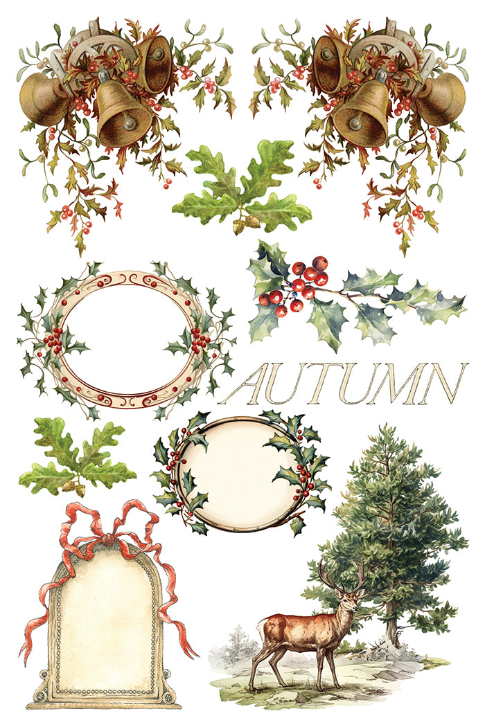 Transfer | SANTA'S HOLLOW | IOD Iron Orchid Designs