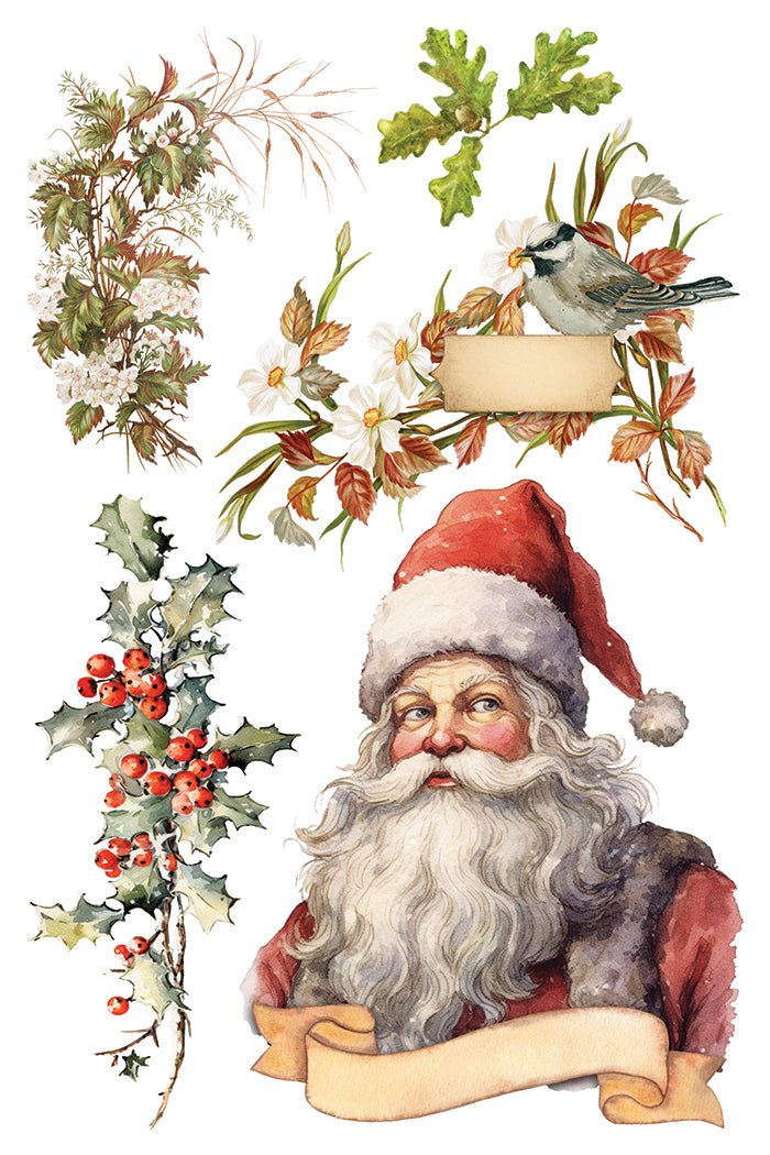 Transfer | SANTA'S HOLLOW | IOD Iron Orchid Designs