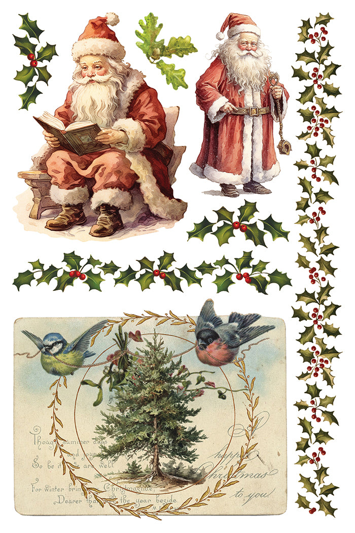 Transfer | SANTA'S HOLLOW | IOD Iron Orchid Designs