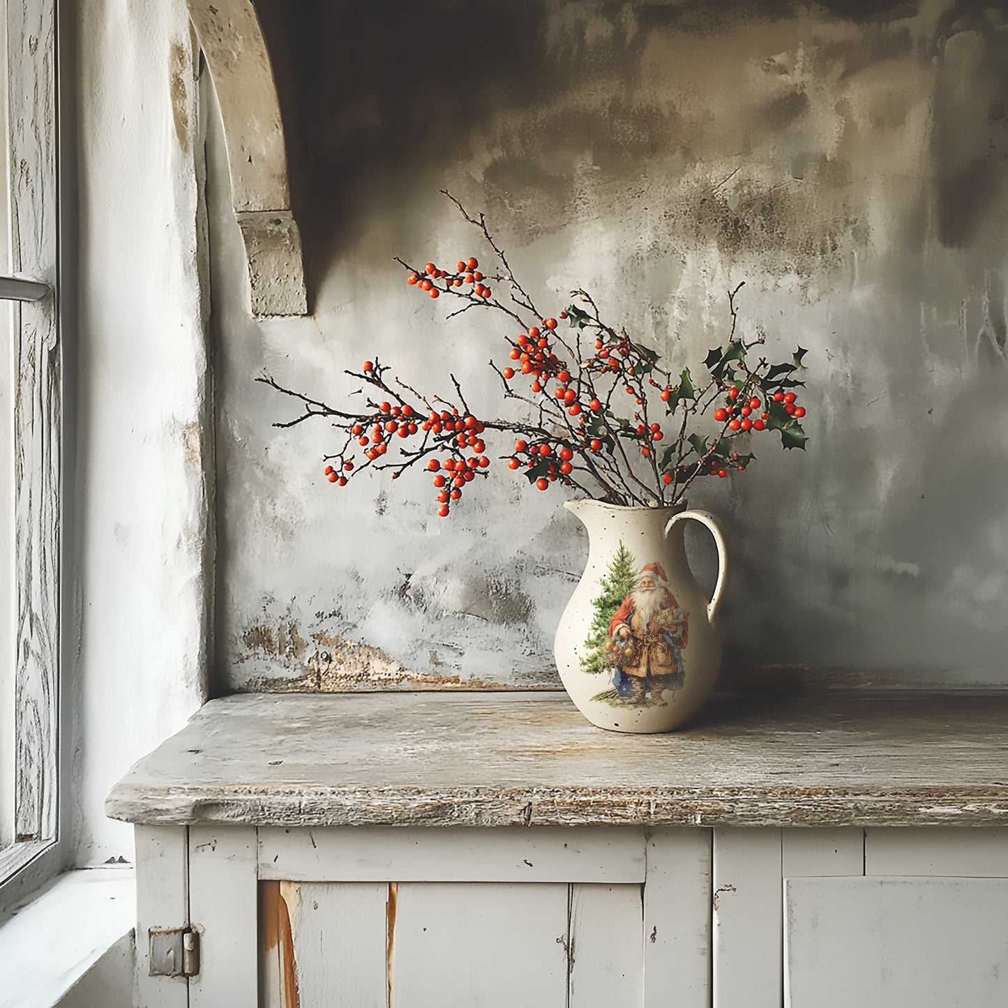 Transfer | SANTA'S HOLLOW | IOD Iron Orchid Designs