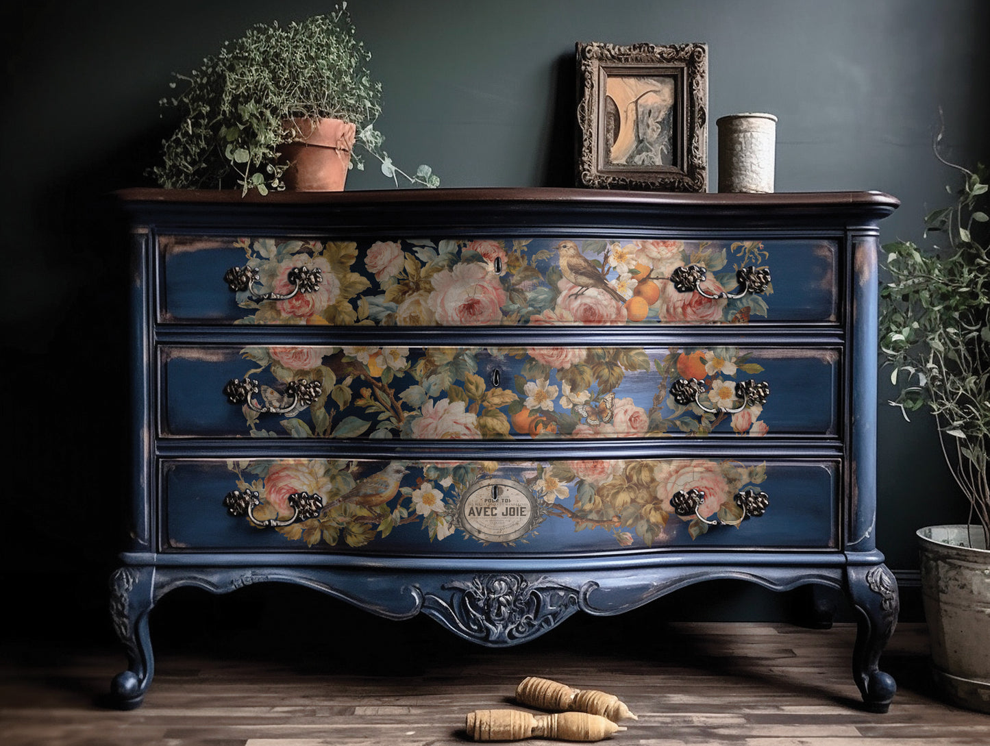 Transfer | JOIE DES ROSES | IOD Iron Orchid Designs