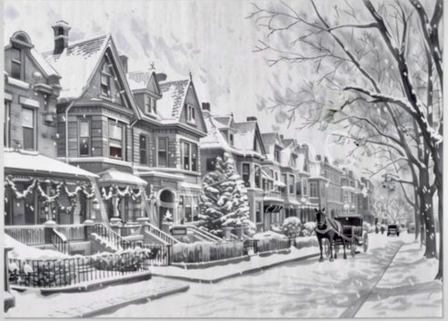 DECOPOSH | Holiday Lane Paintable