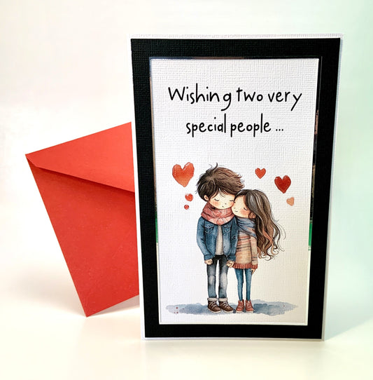 ANNIVERSARY - For Two Very Special People Greeting Card