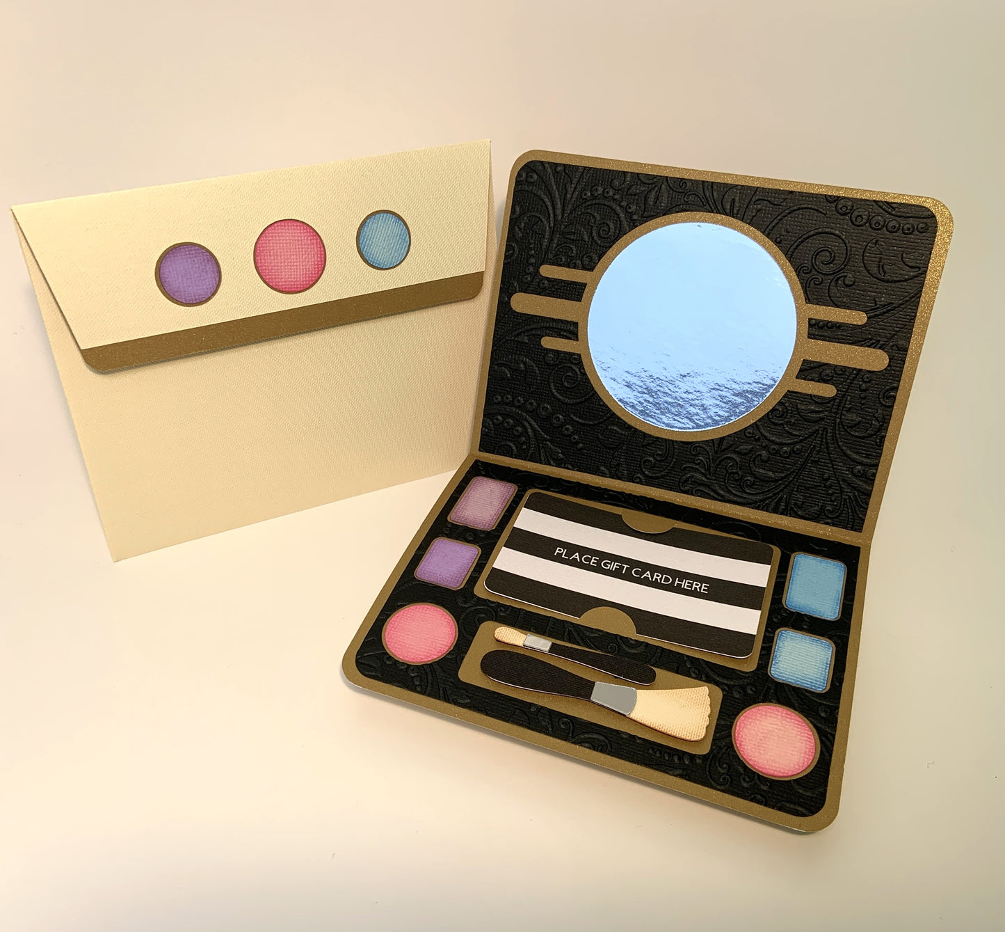 ALL OCCASION - Makeup Compact Gift Card Holder