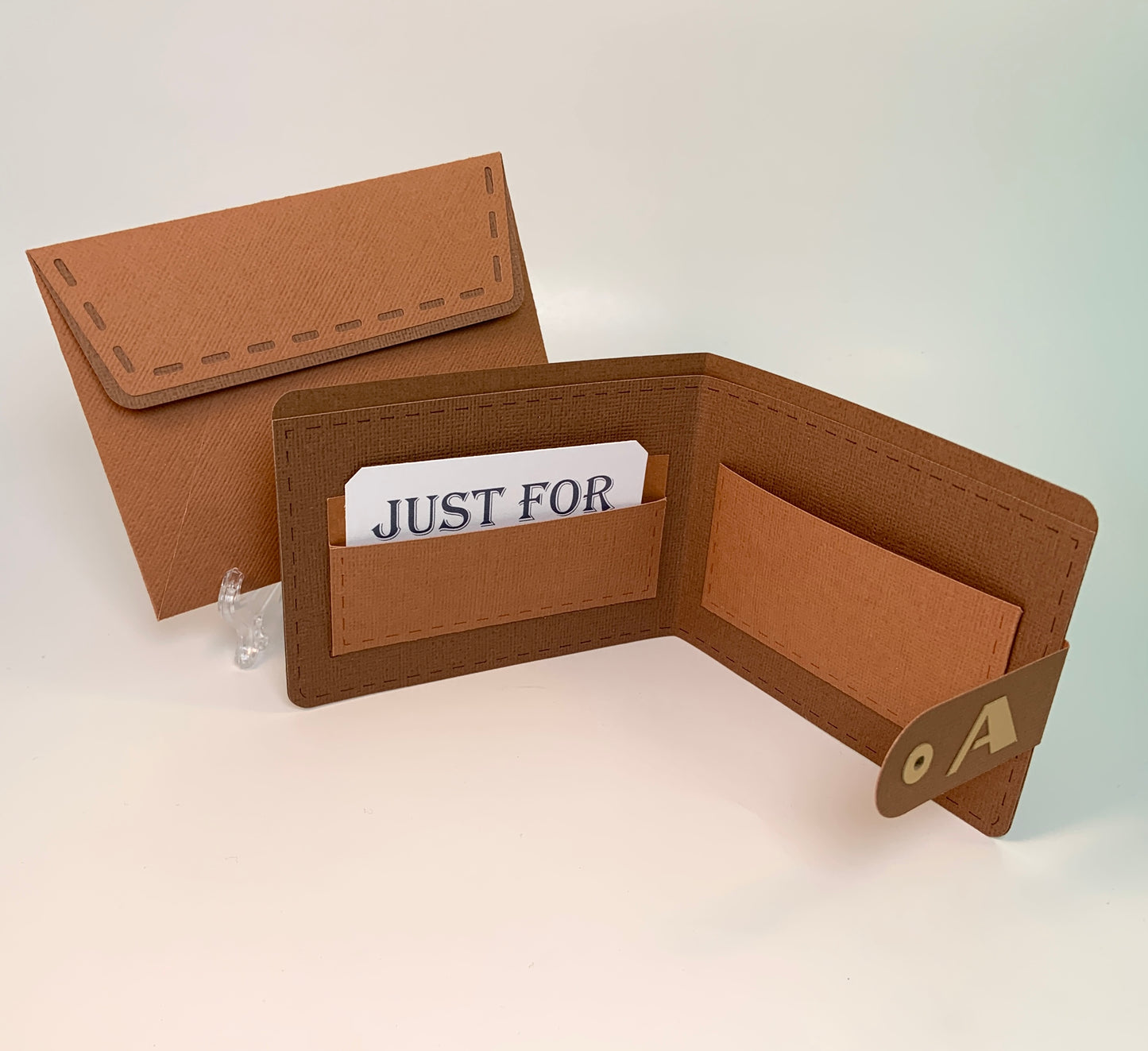 ALL OCCASION - Men's Wallet Gift Card/Check/Cash Holder (Choice of Color)