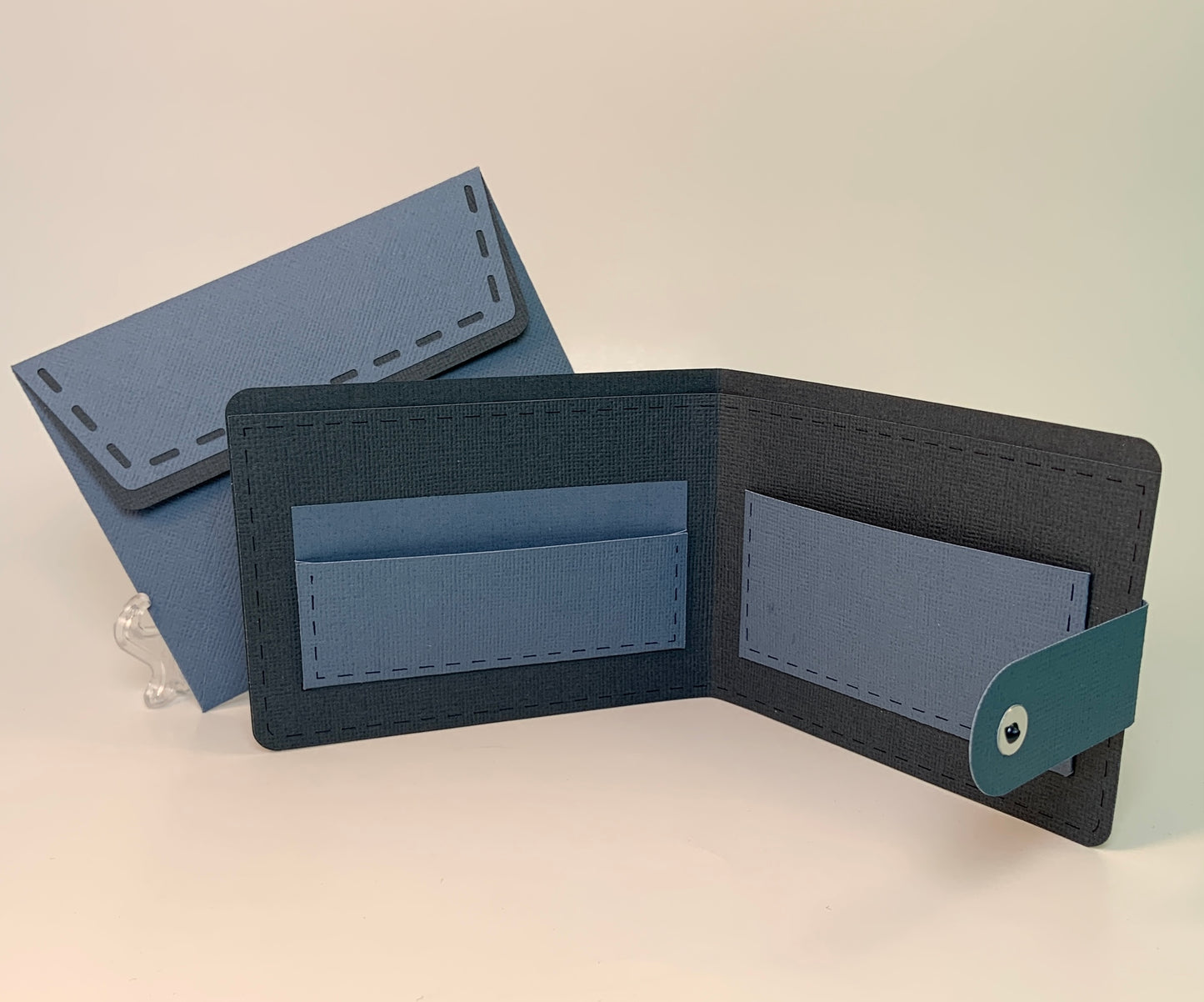 ALL OCCASION - Men's Wallet Gift Card/Check/Cash Holder (Choice of Color)