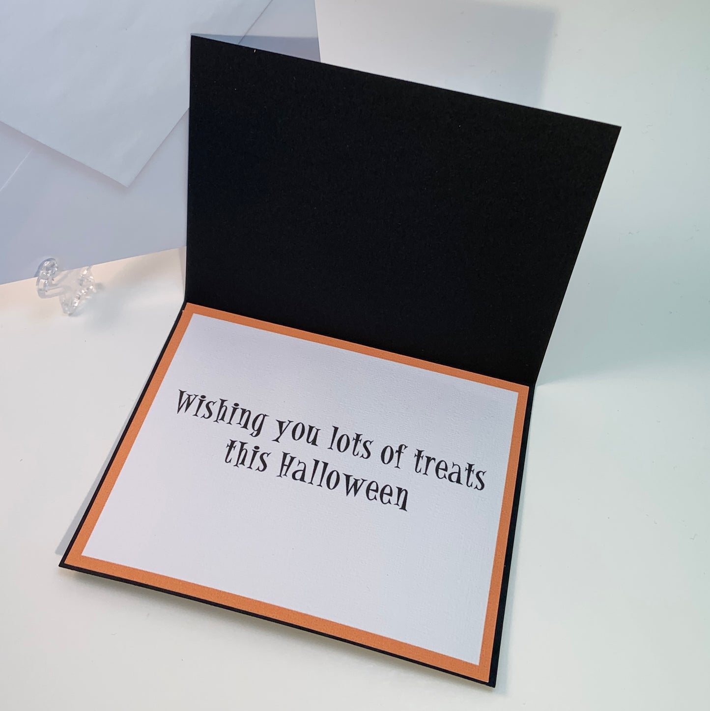 HALLOWEEN Treat Pumpkin Card