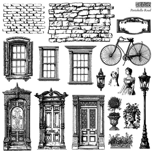 Stamp | PORTOBELLO ROAD | IOD Iron Orchid Designs