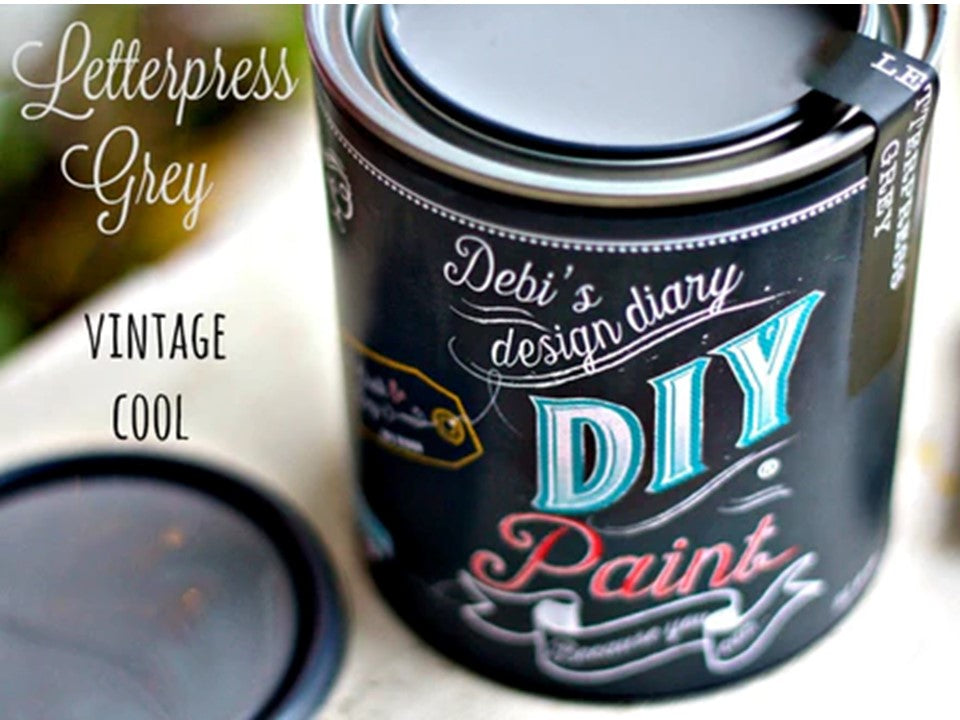 DIY Letterpress Grey