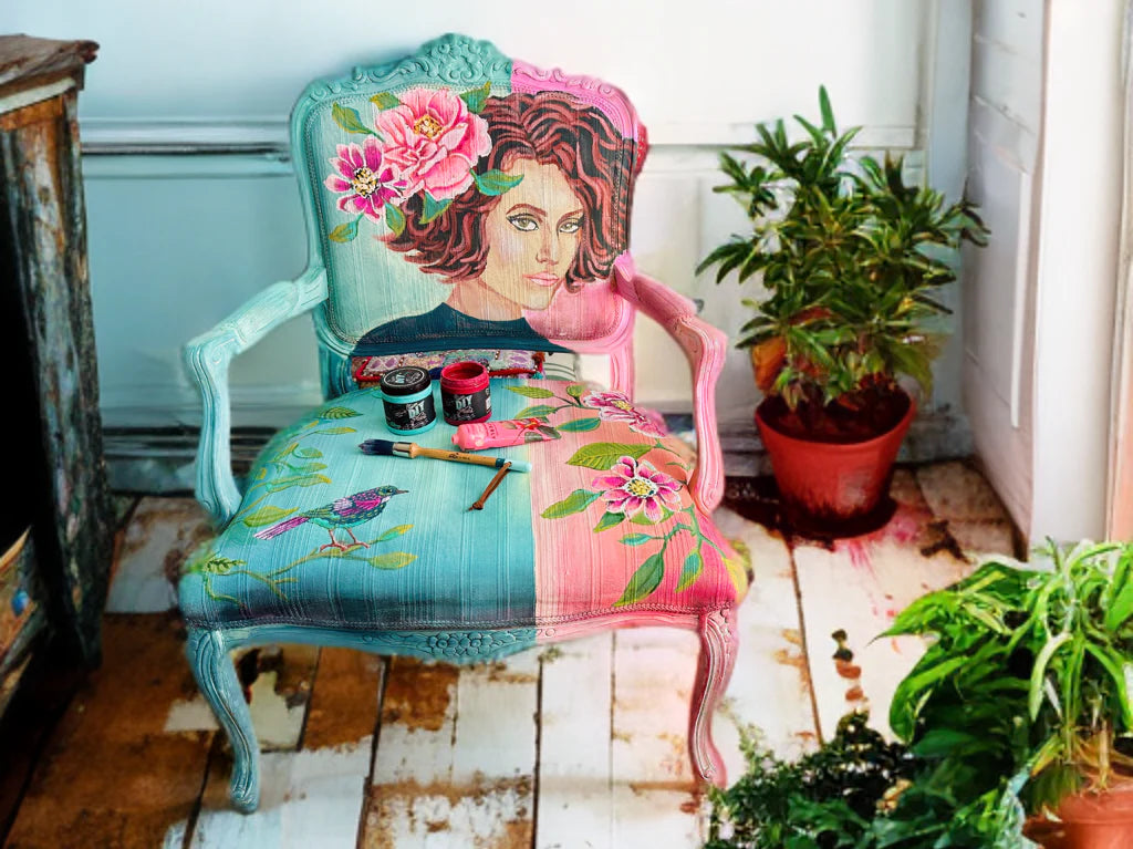 Portrait Mode | JRV Stencil Designed by Debi from Debi's Design Diary