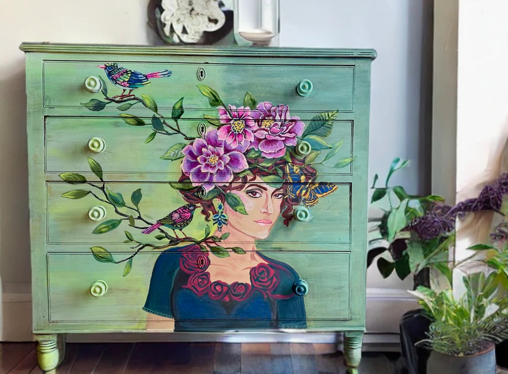 Portrait Mode | JRV Stencil Designed by Debi from Debi's Design Diary
