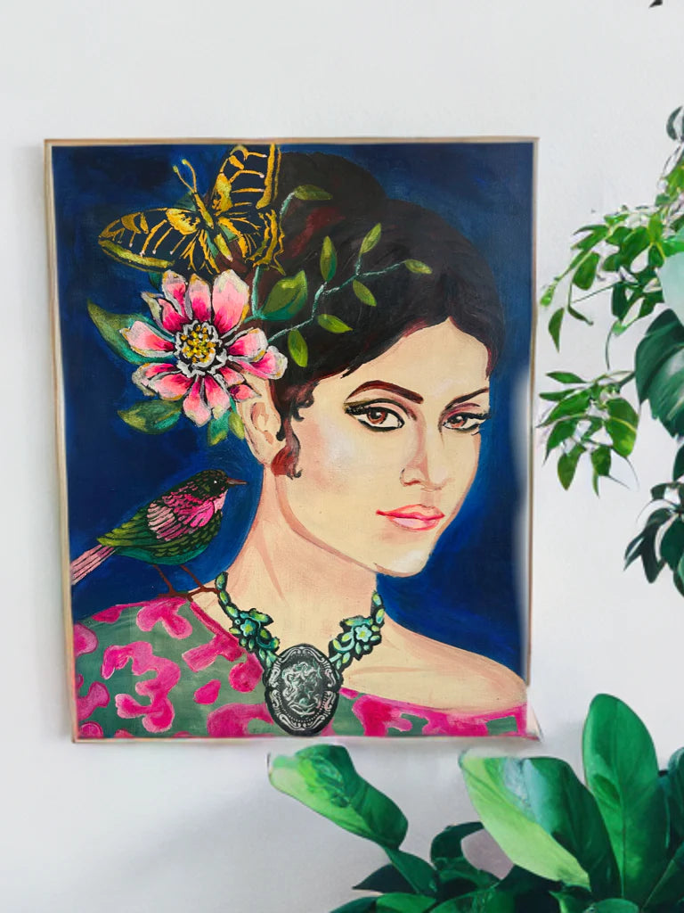 Portrait Mode | JRV Stencil Designed by Debi from Debi's Design Diary