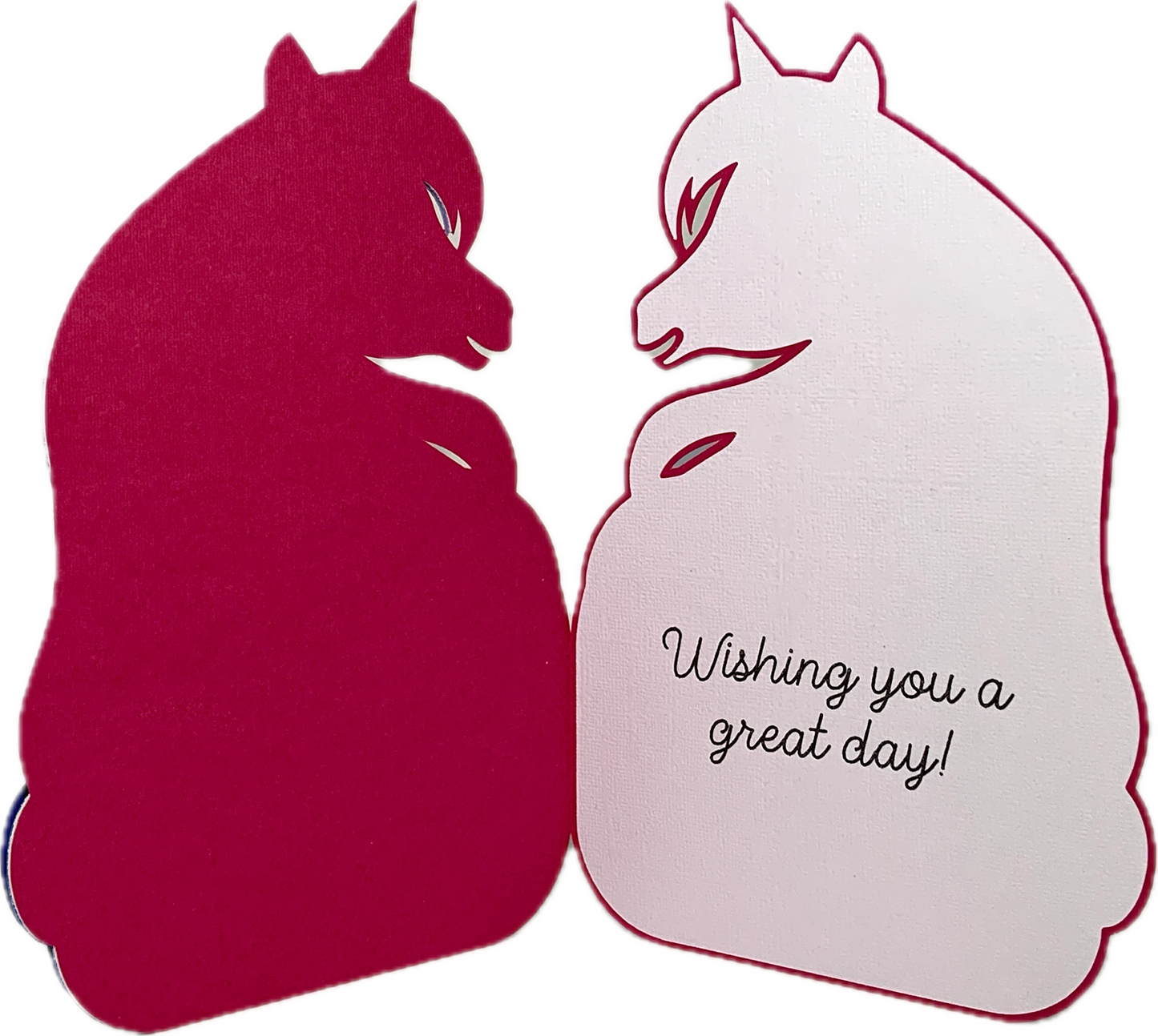 BIRTHDAY - Unicorn Glitter Card with spot for Gift Card/Cash/Note